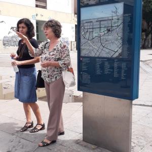 Pesquisadora em campo e Regina Abreu 2