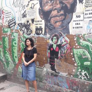 Pesquisadora em campo 2
