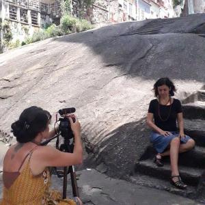 Pesquisadora em campo 3