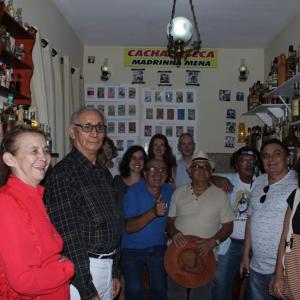Na Cachaçoteca do poeta William J. G. Pinto, Maria da Graça, 2019